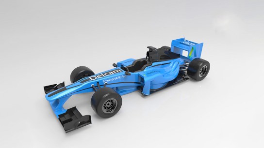 3D scanning for reverse engineering a Formula 1 car and 3D printing a mini copy