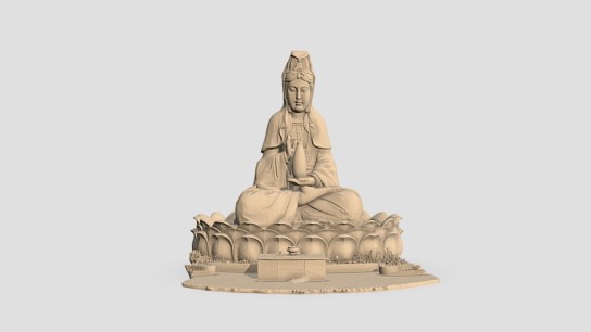 Digitizing ancient Buddhist culture with Artec Ray in Shenzhen, China