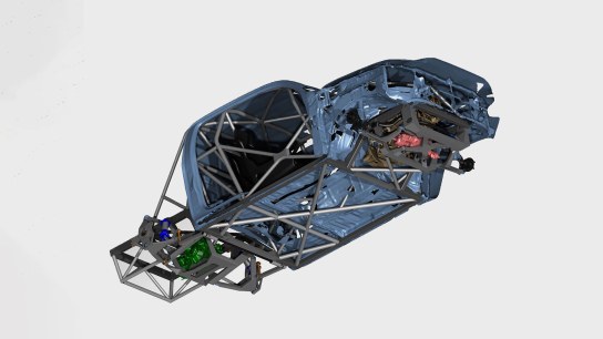 High-precision 3D scanning for custom auto chassis design with Artec Eva