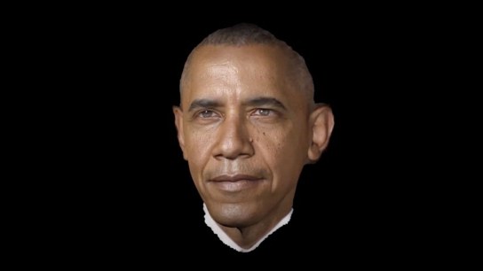 President Barack Obama scanned with Artec Eva to create first ever 3D presidential portrait