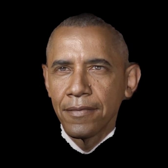 President Obama in 3D