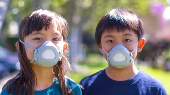 Respiratory mask for children combats growing air issues