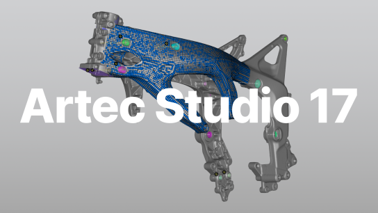 Artec Studio 17: Easy 3D scanning. High-precision results
