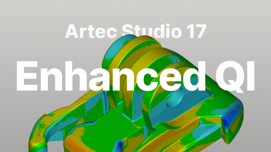 Artec Studio 17: Advance your quality inspection workflow