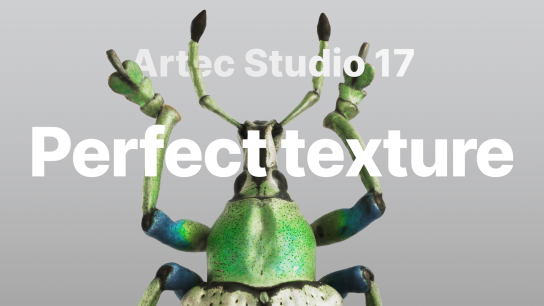 Artec Studio 17: Perfect your 3D model texture for CGI